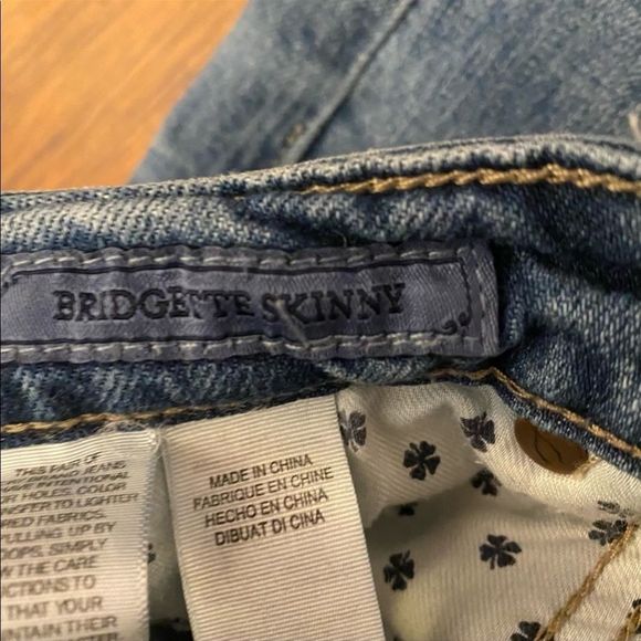 lucky brand•”1990” hi rise bridgette skinny style pocket patch denim jea… - Picture 11 of 13